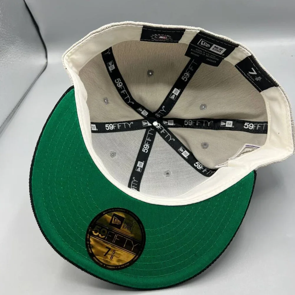 Colorado Rockies Hat Men 7 5/8‎ Gray Black 59Fifty New Era Fitted Cap New